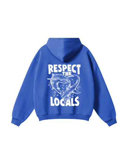 Respect the Locals Shark Hoodie