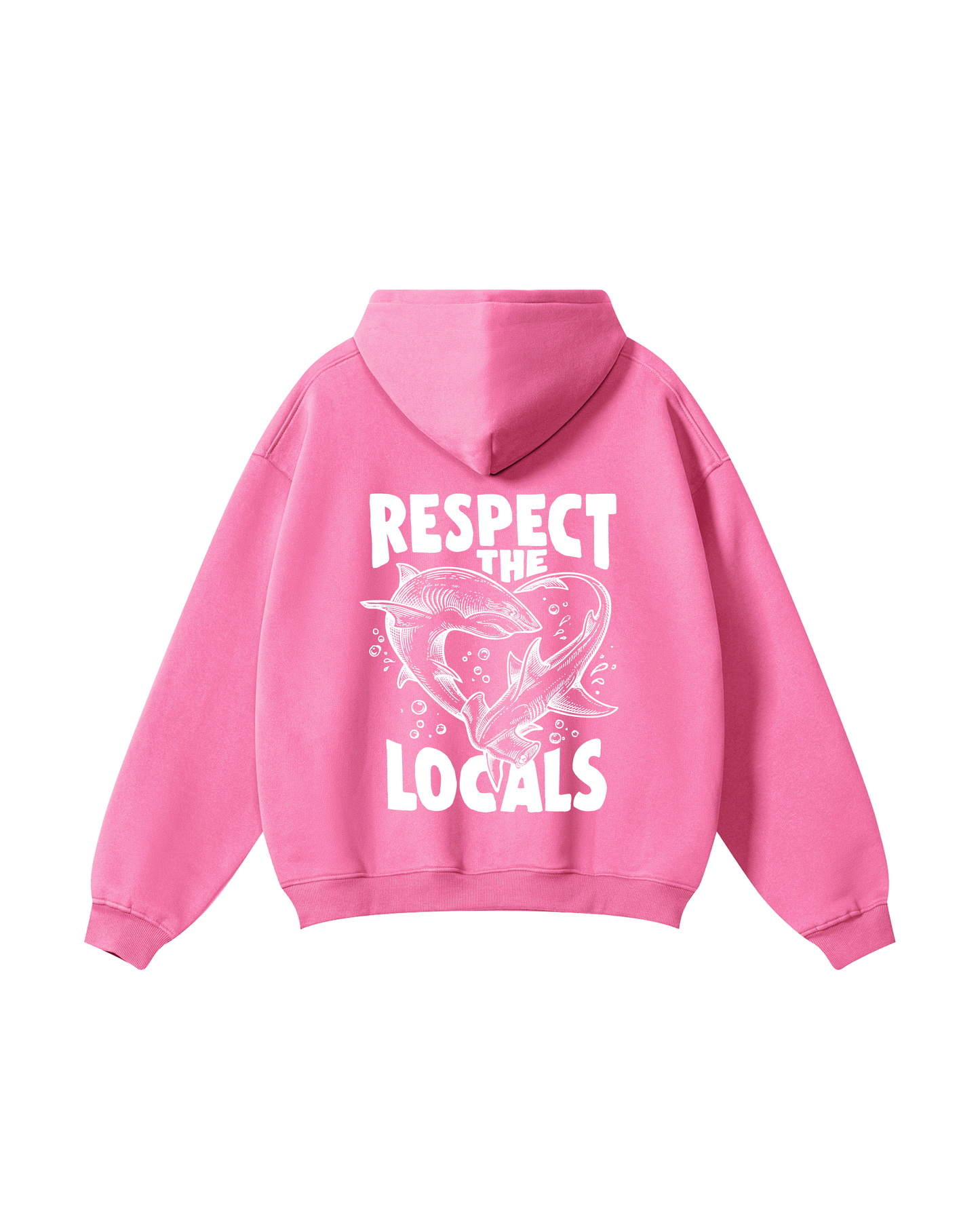 Respect the Locals Shark Hoodie