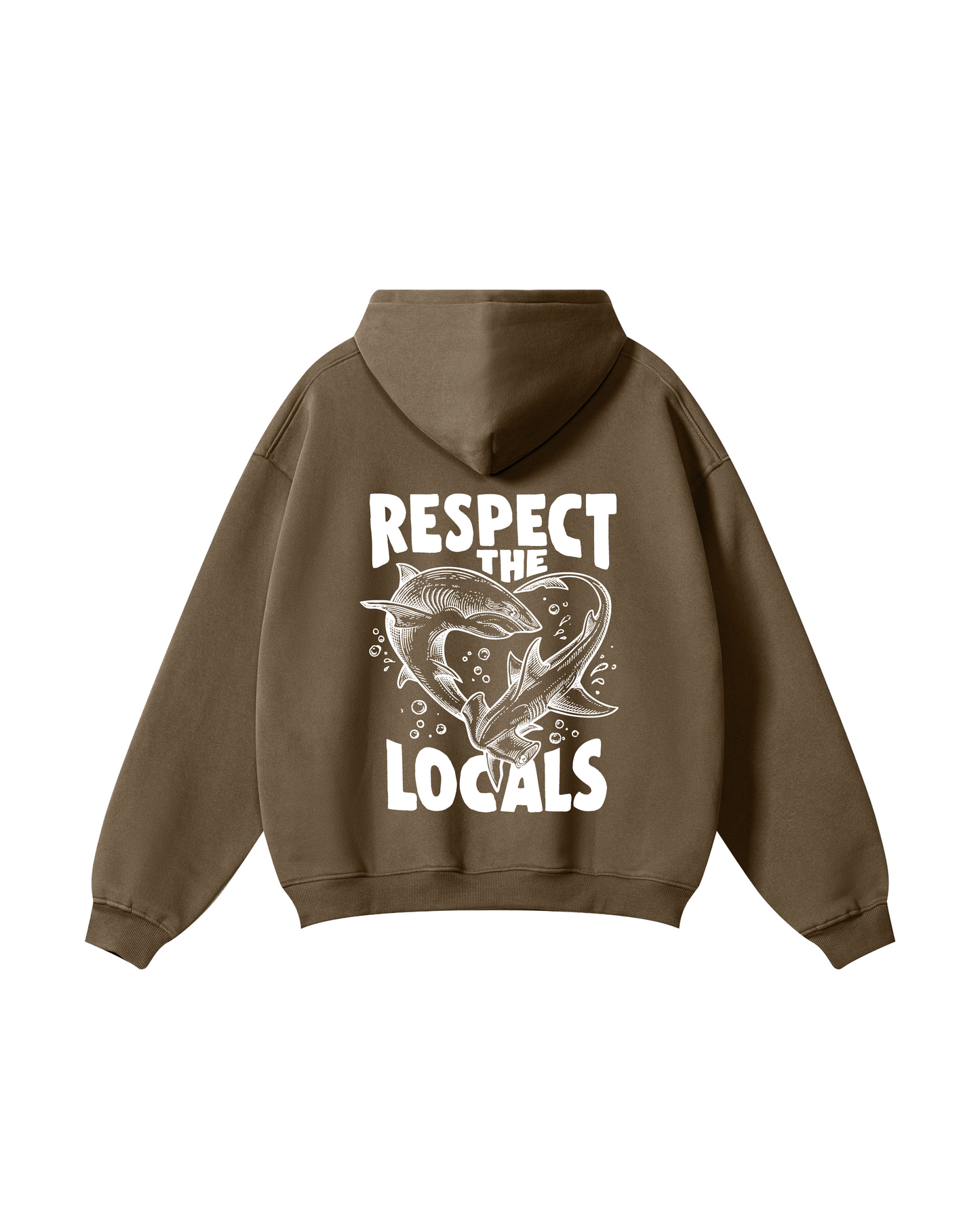 Respect the Locals Shark Hoodie