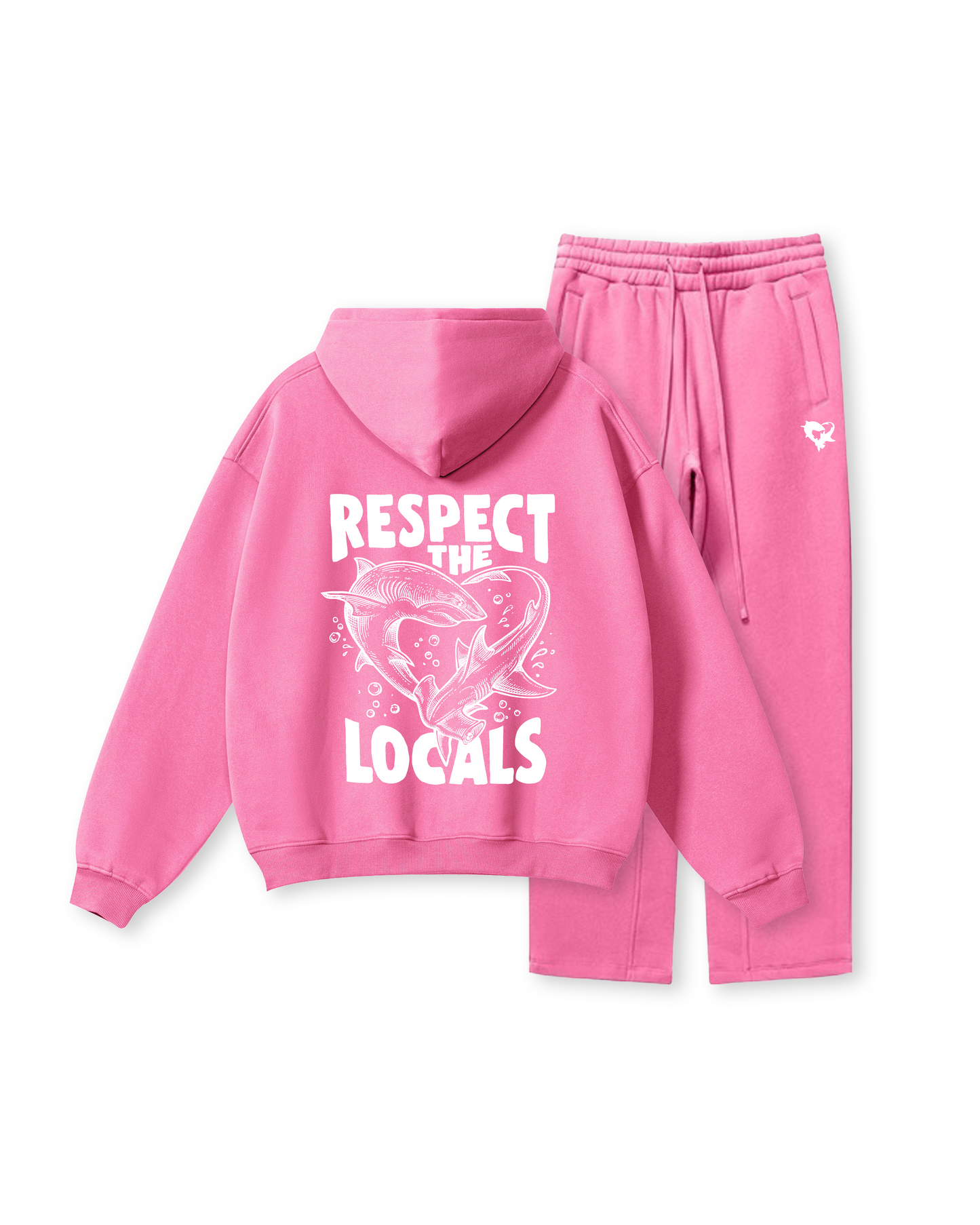 Respect the Locals Shark Hoodie