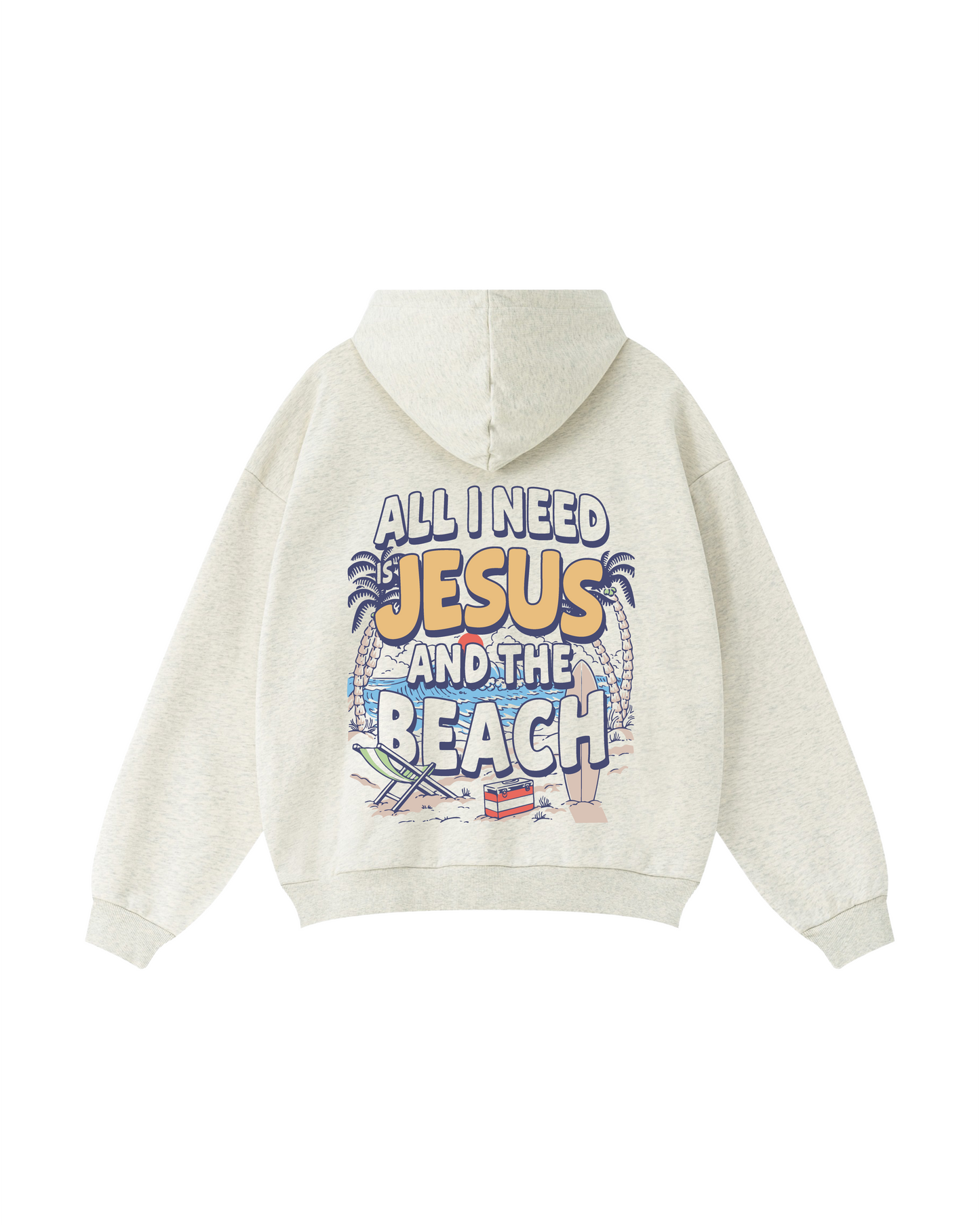 All I Need Is Jesus And The Beach Hoodie