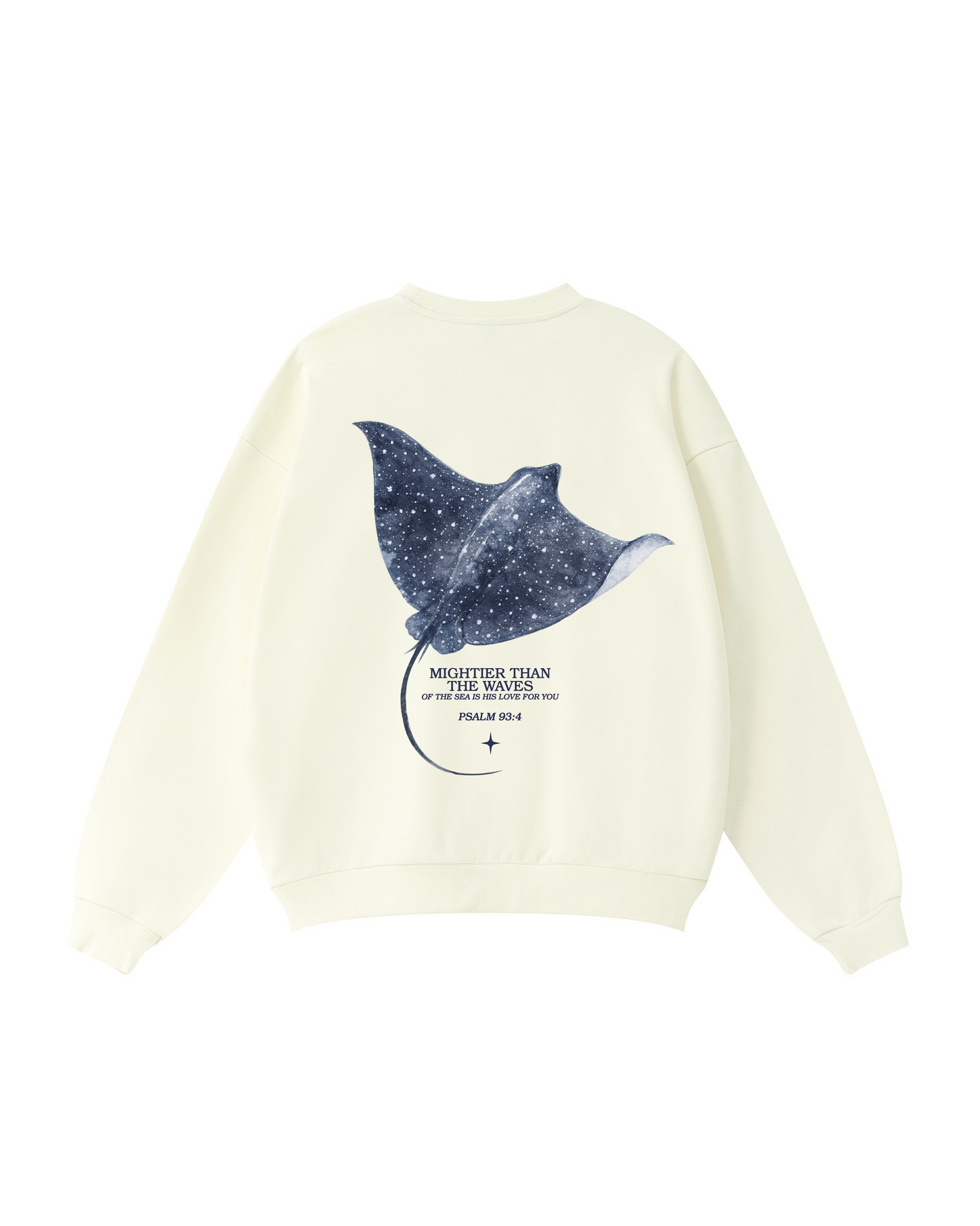 Mightier Than the Waves Crewneck