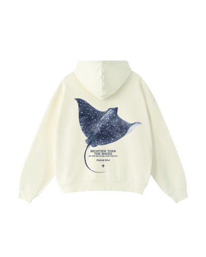 Mightier Than the Waves Stingray Hoodie