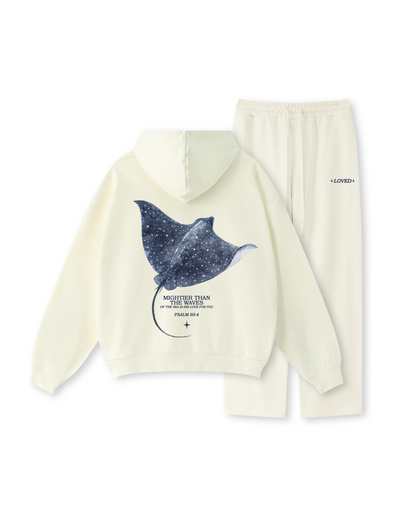 Mightier Than the Waves Stingray Hoodie