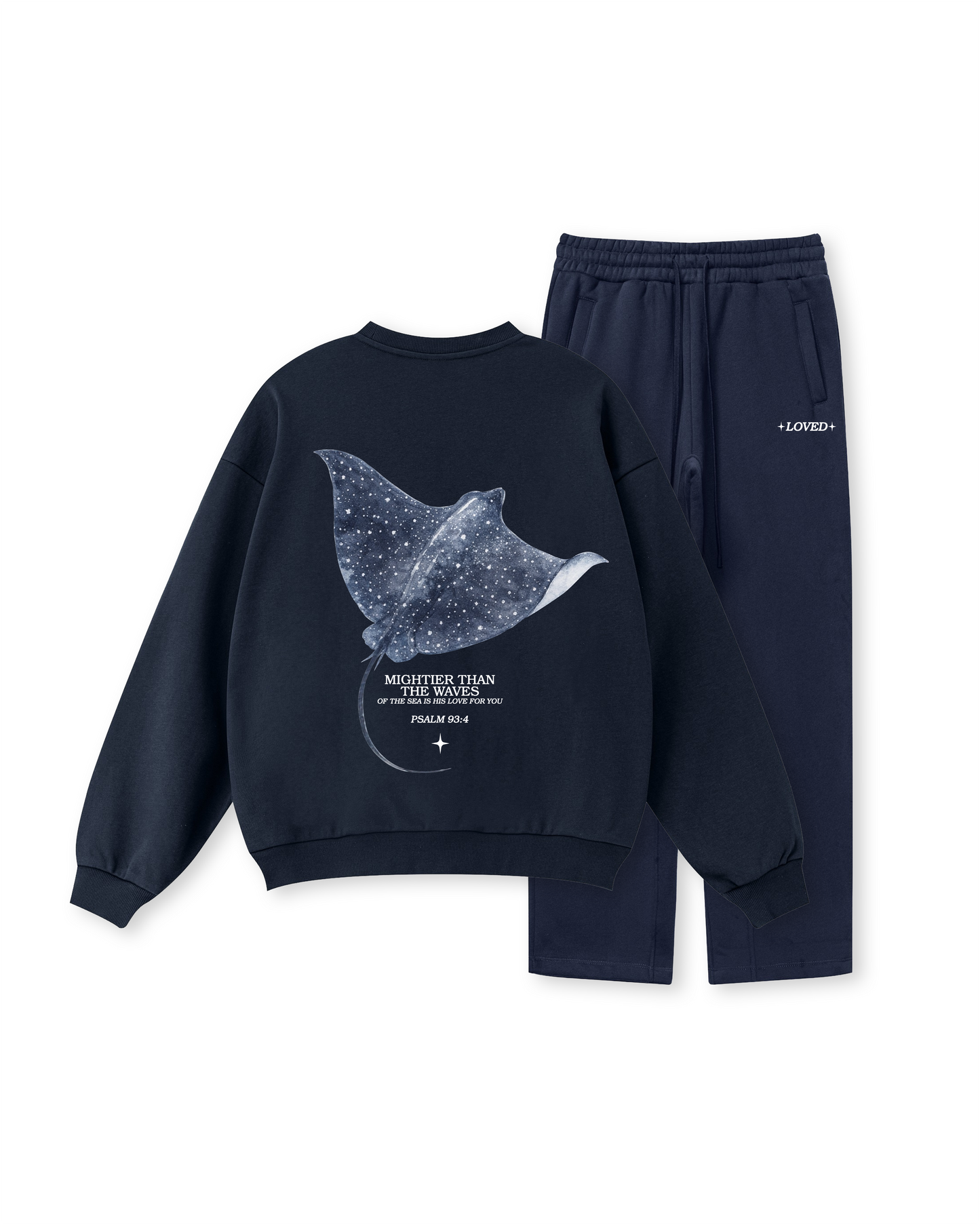 Mightier Than the Waves Crewneck