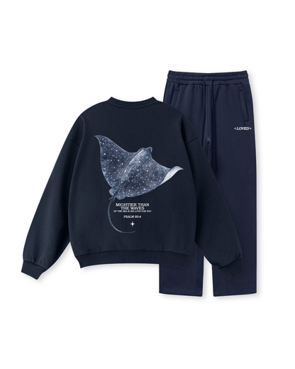 Mightier Than the Waves Crewneck