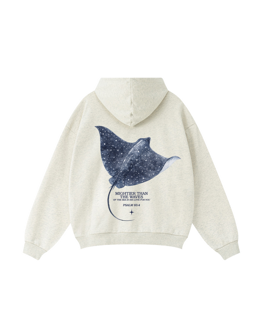Mightier Than the Waves Stingray Hoodie
