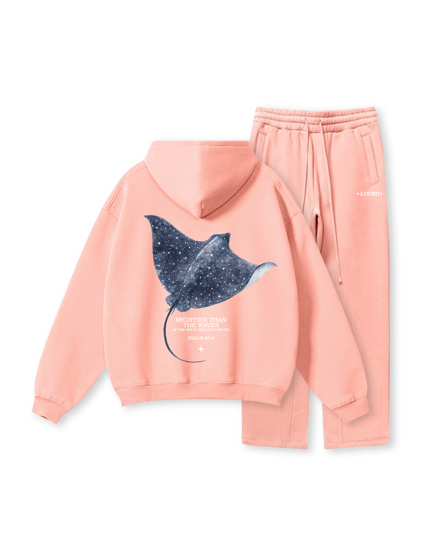 Mightier Than the Waves Stingray Hoodie