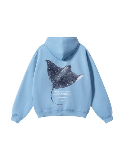 Mightier Than the Waves Stingray Hoodie