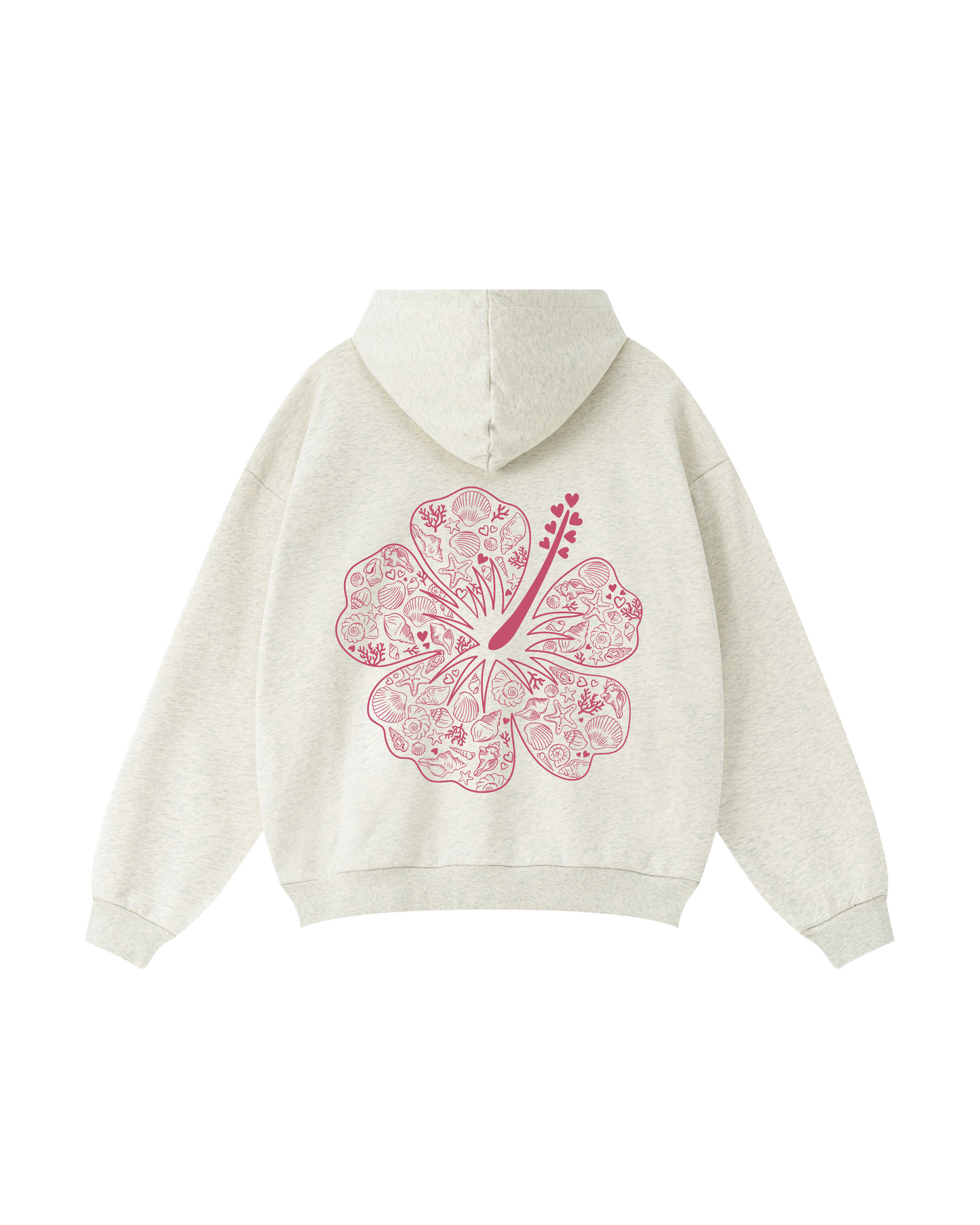 Bloom in Grace Hibiscus Hoodie