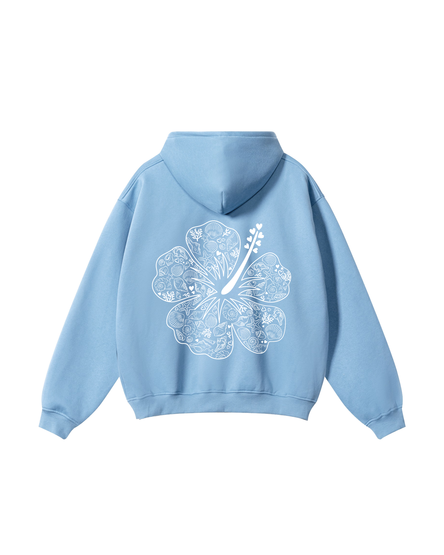 Bloom in Grace Hibiscus Hoodie
