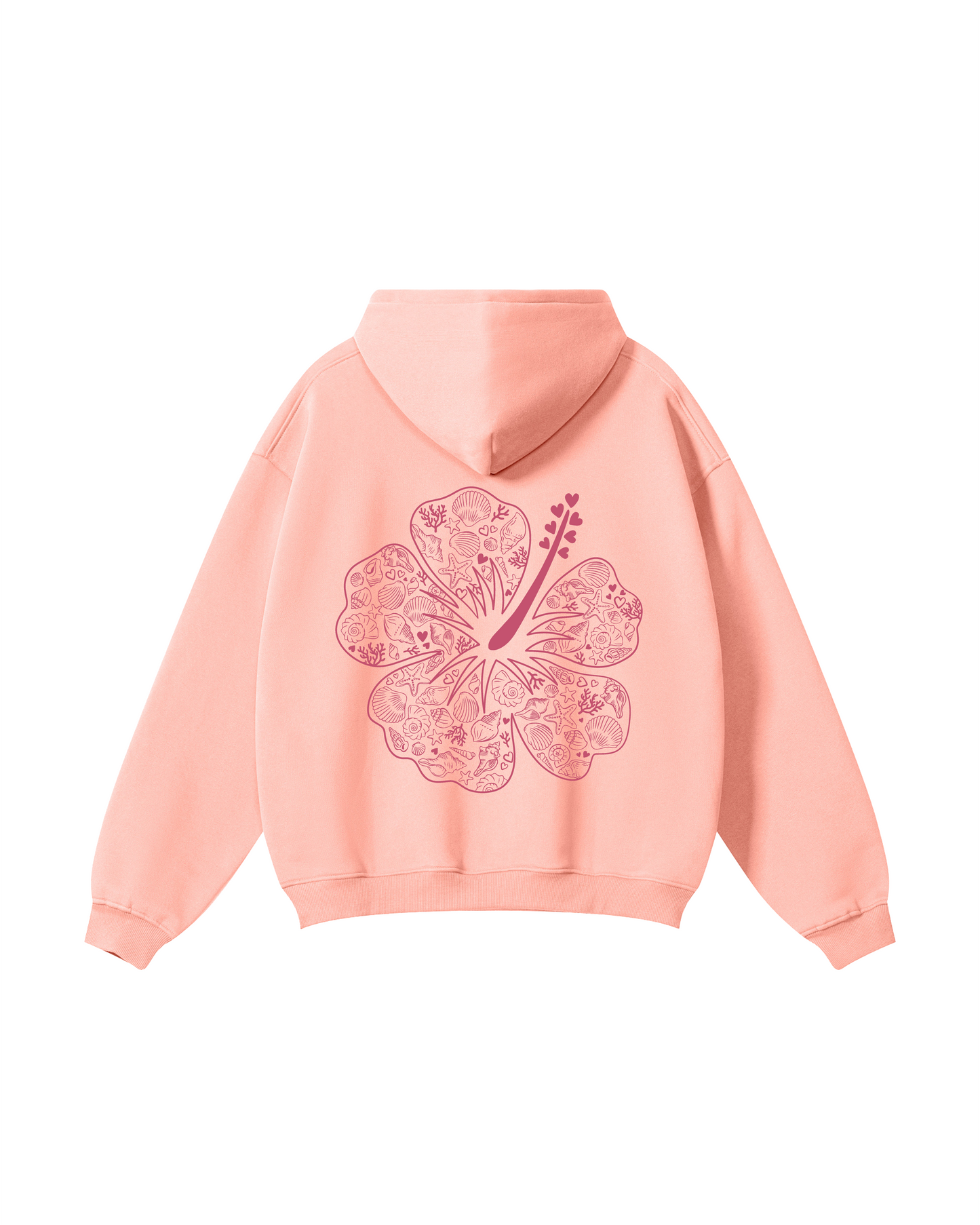 Bloom in Grace Hibiscus Hoodie