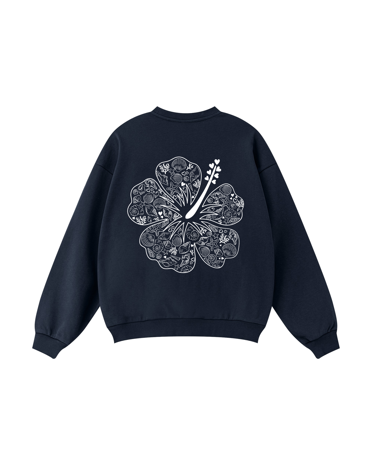 Bloom in Grace Hibiscus Crewneck