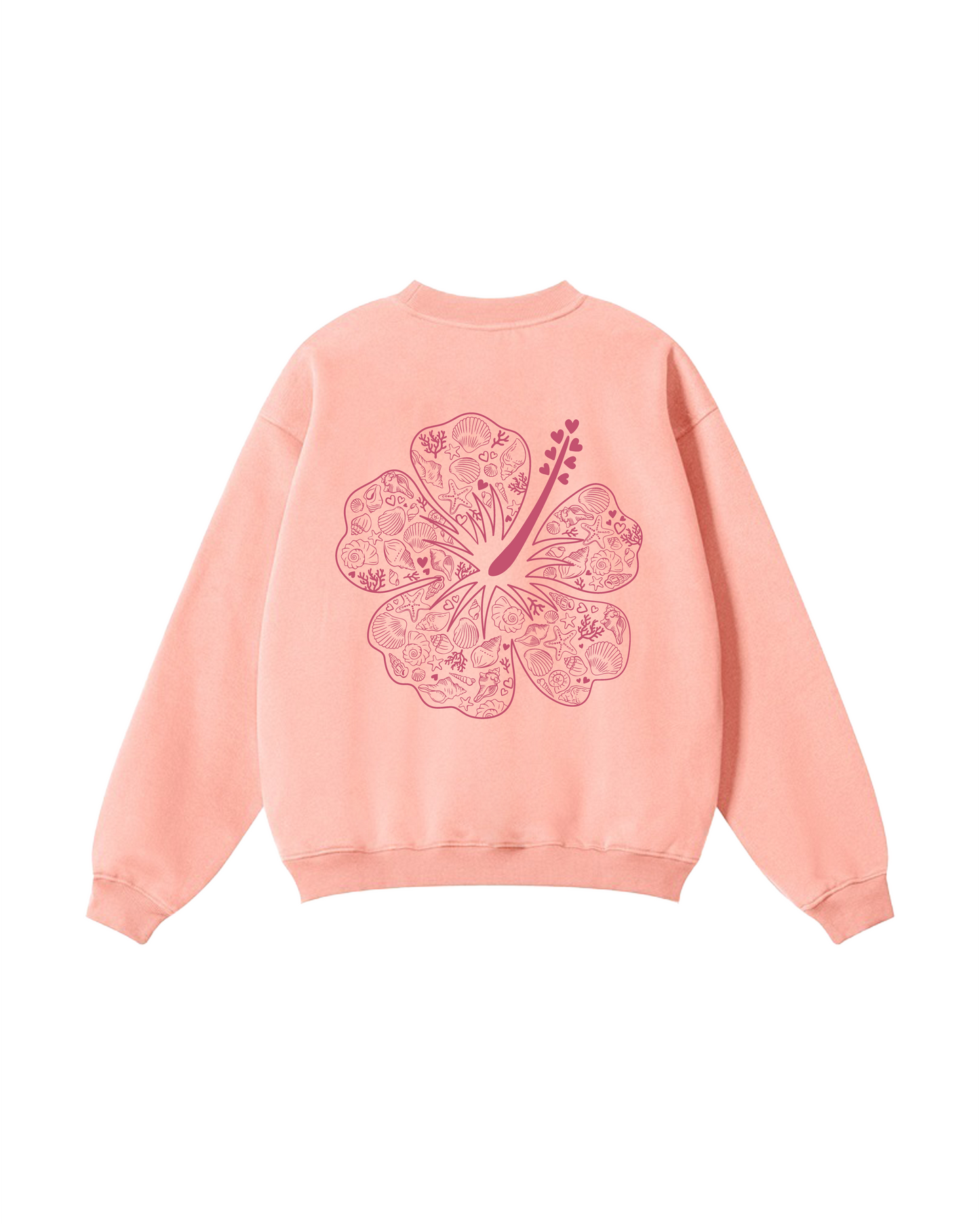 Bloom in Grace Hibiscus Crewneck
