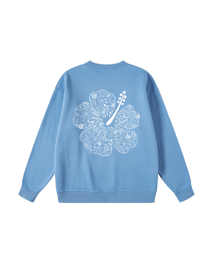 Bloom in Grace Hibiscus Crewneck