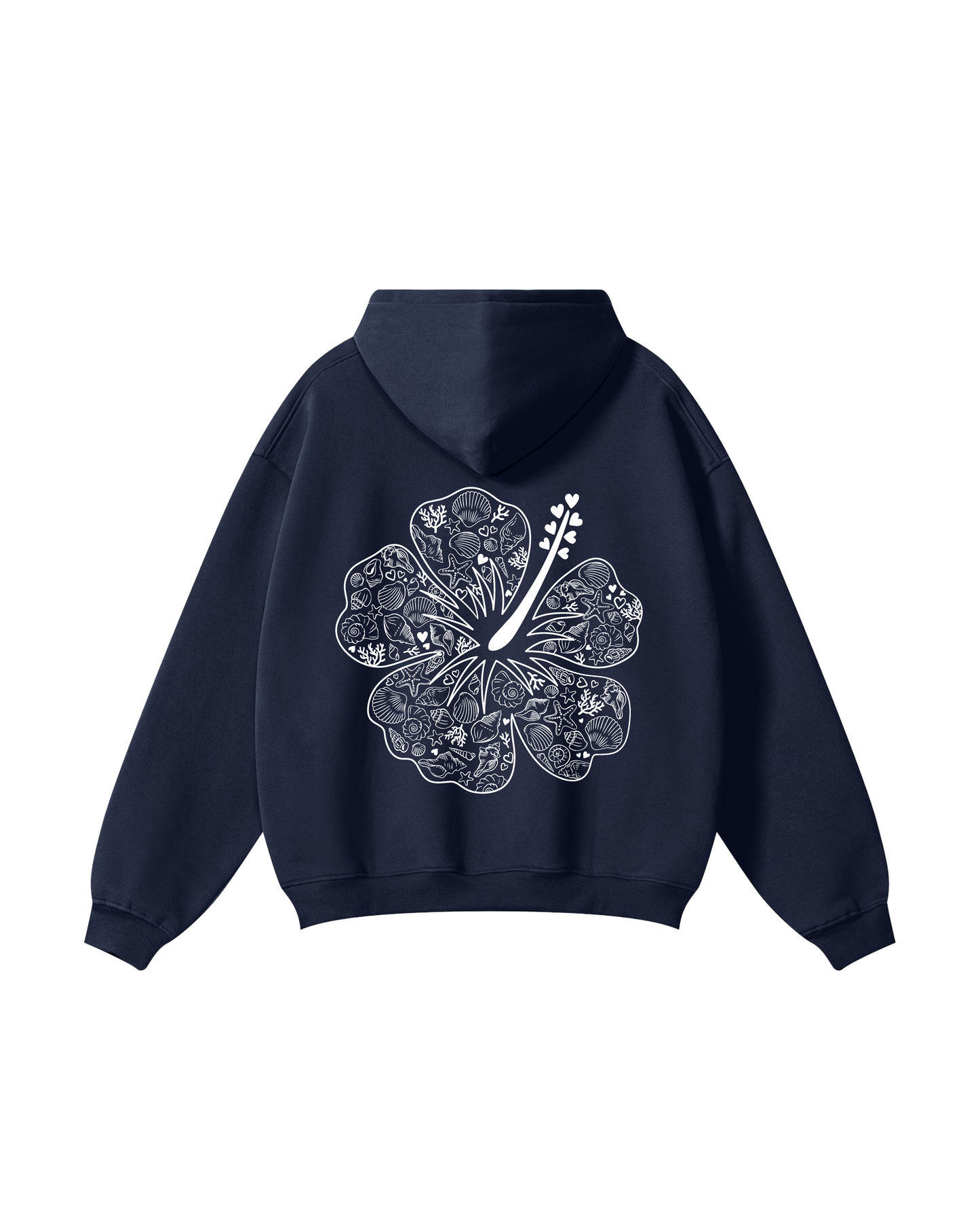 Bloom in Grace Hibiscus Hoodie