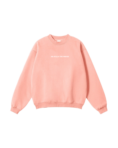 He Stills the Waves Crewneck