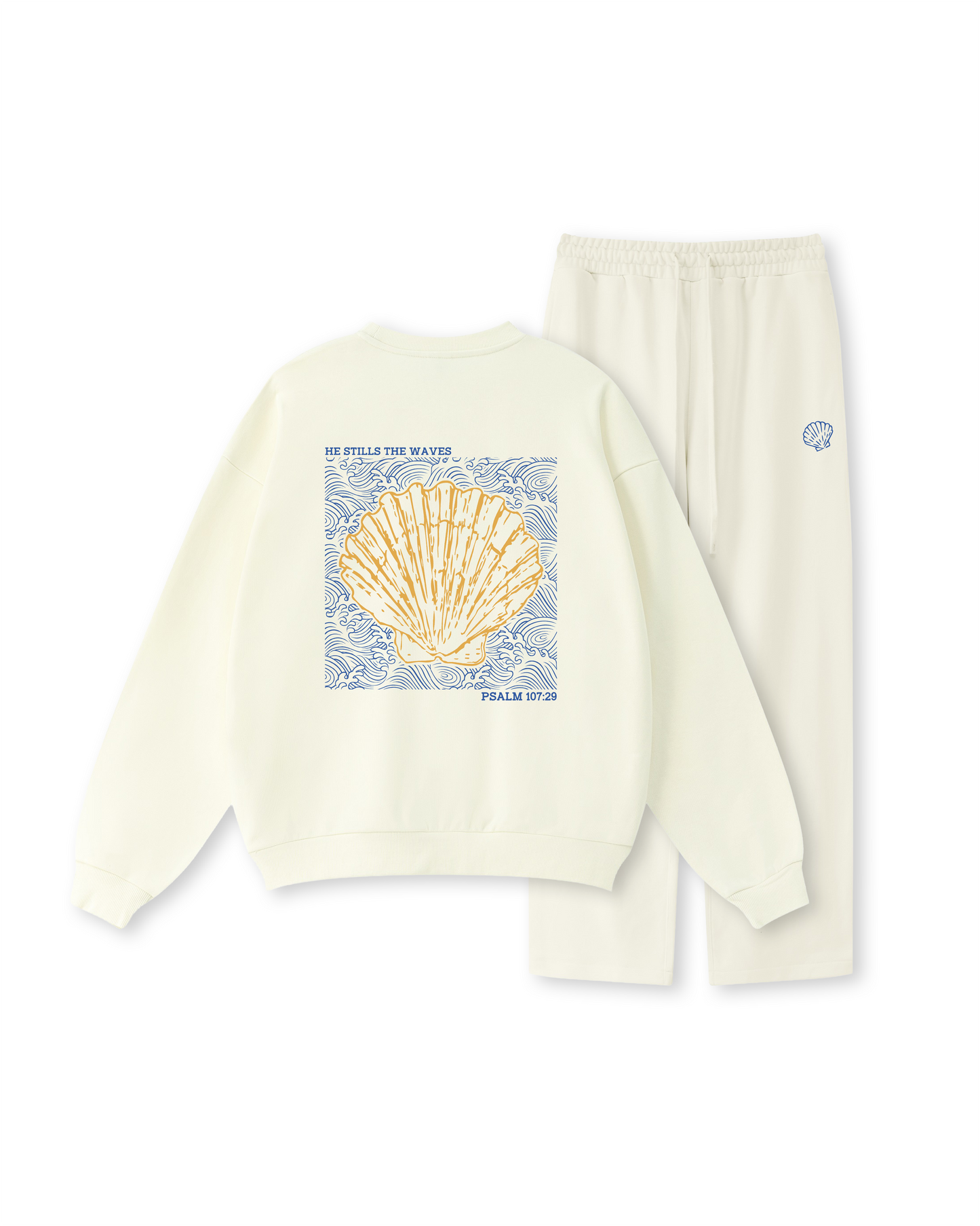 He Stills the Waves Crewneck