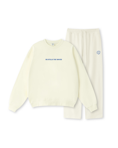 He Stills the Waves Crewneck