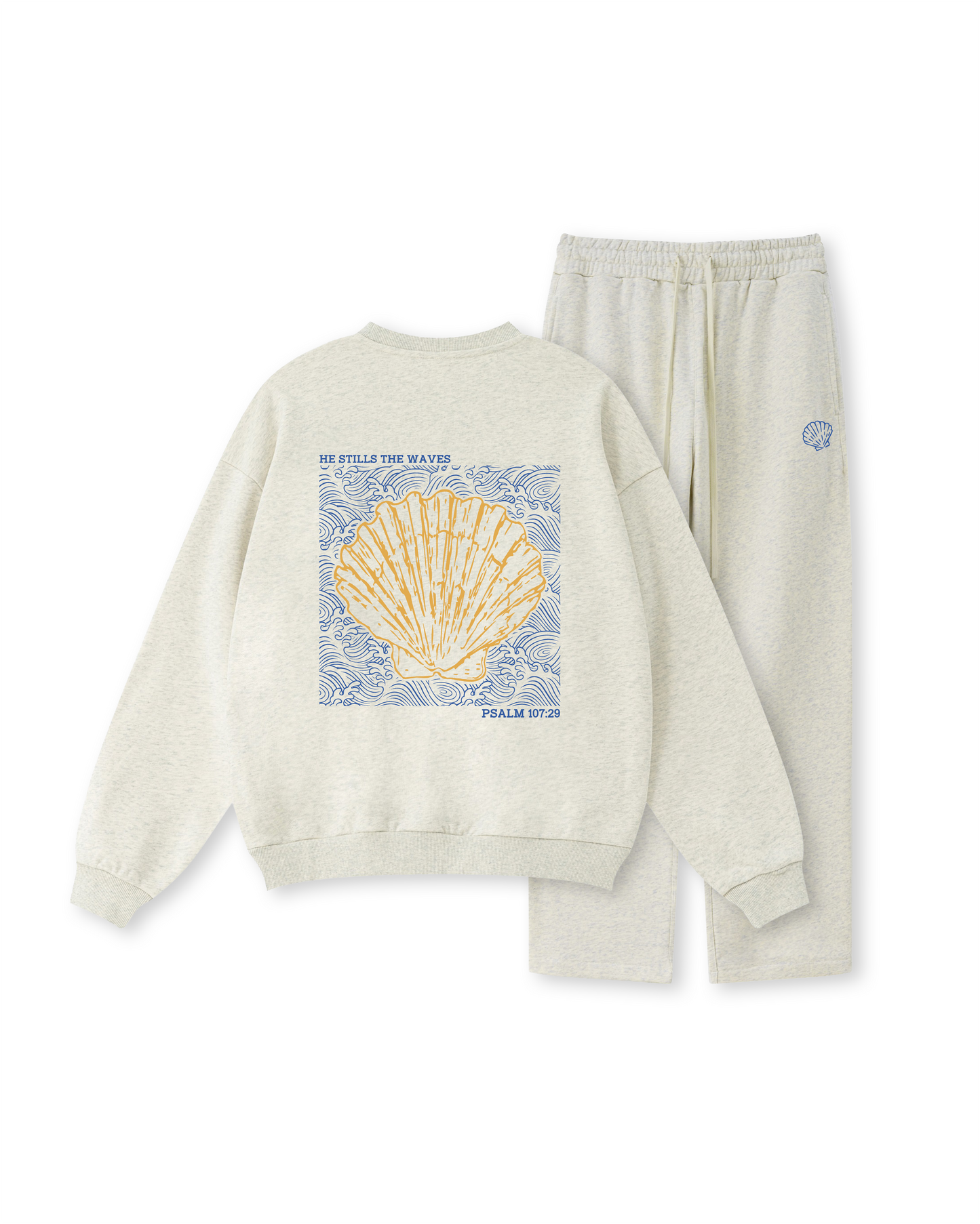 He Stills the Waves Crewneck