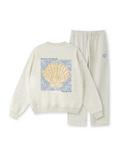 He Stills the Waves Crewneck