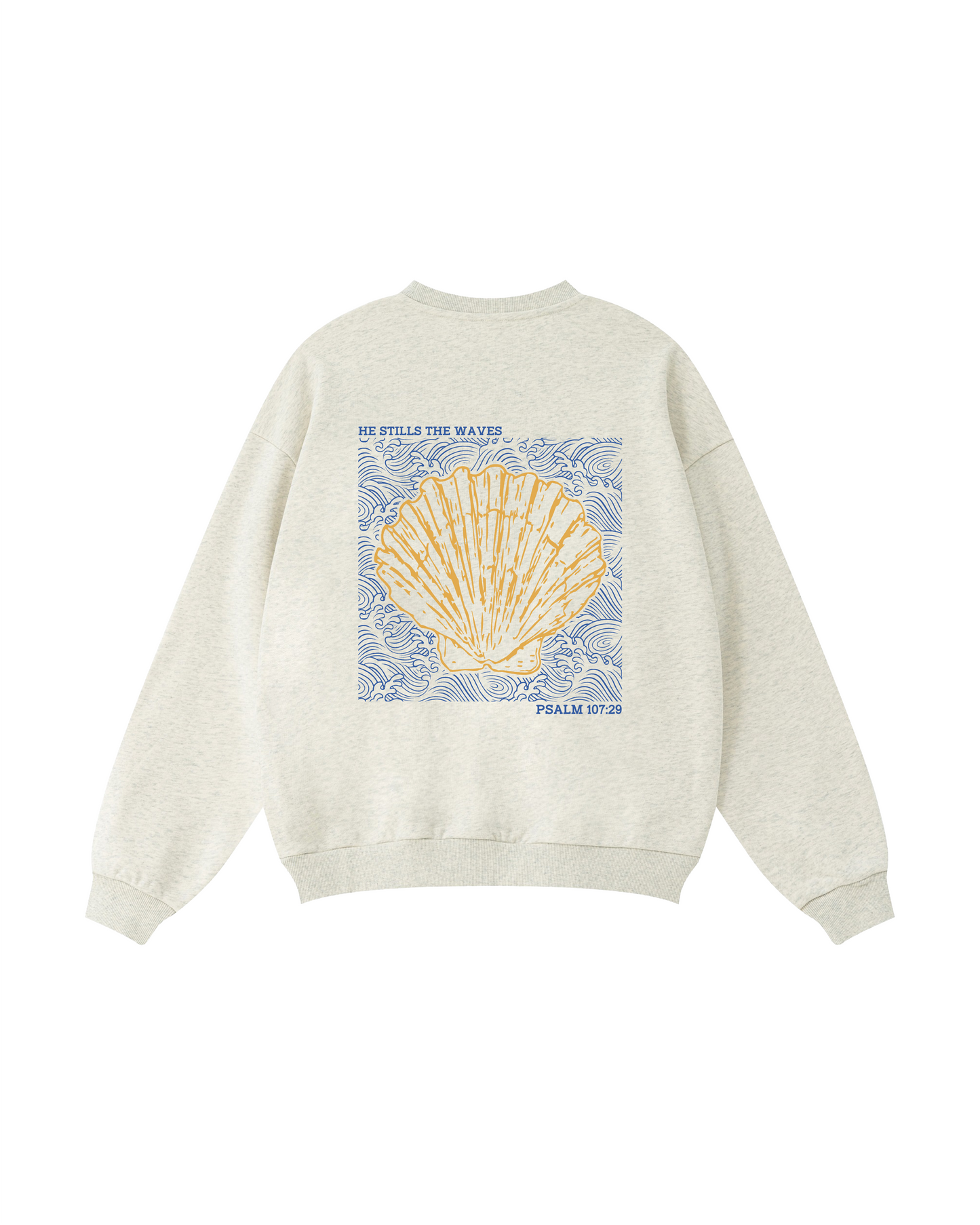 He Stills the Waves Crewneck