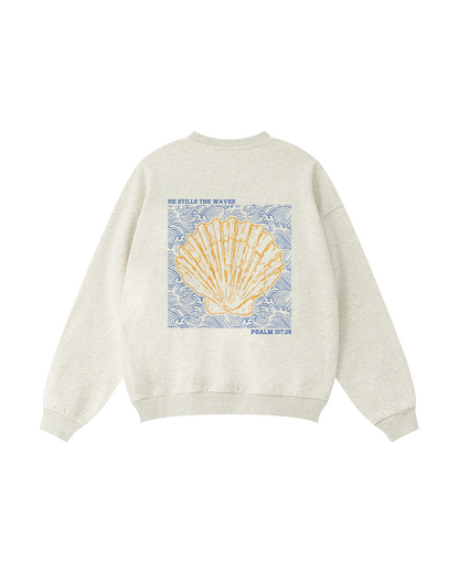 He Stills the Waves Crewneck
