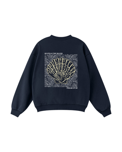 He Stills the Waves Crewneck