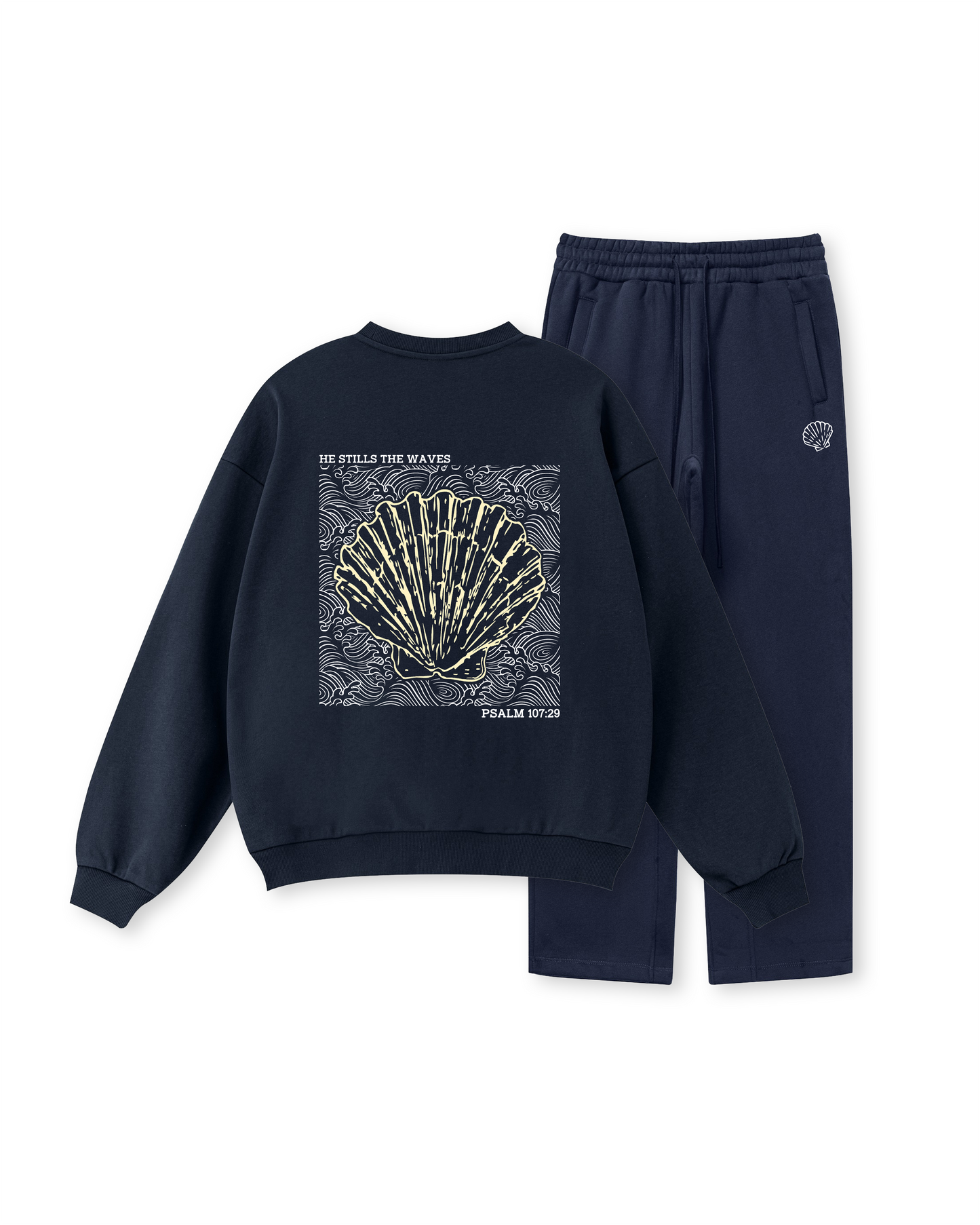 He Stills the Waves Crewneck