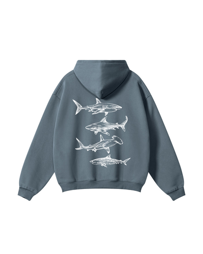 Sharks of the Deep Hoodie
