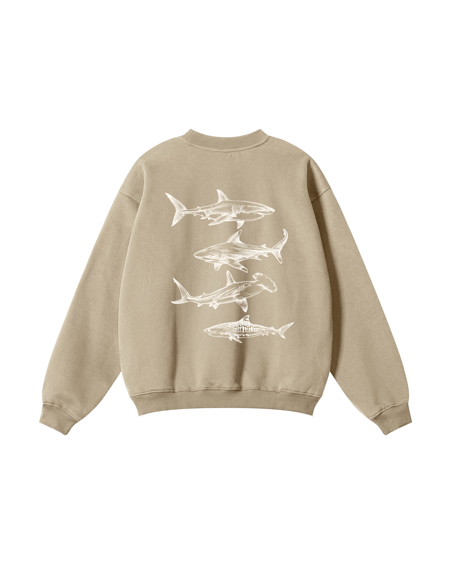 Sharks of the Deep Crewneck
