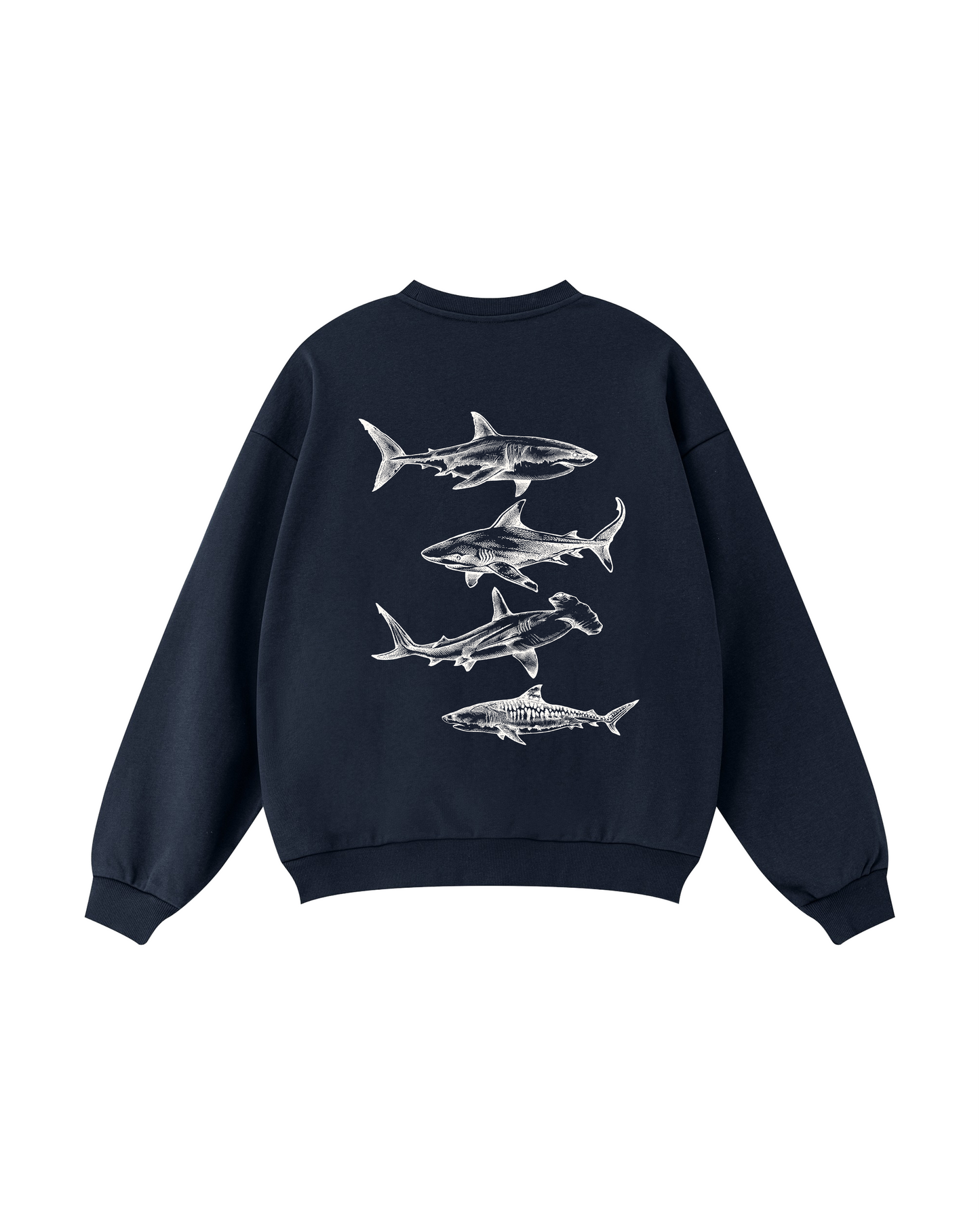 Sharks of the Deep Crewneck