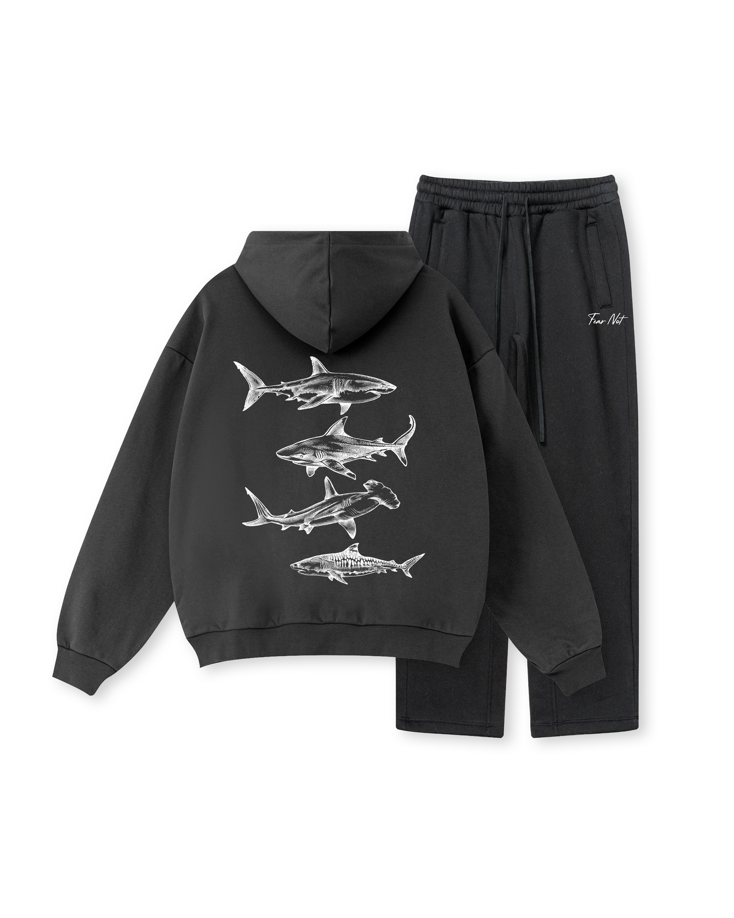 Sharks of the Deep Hoodie