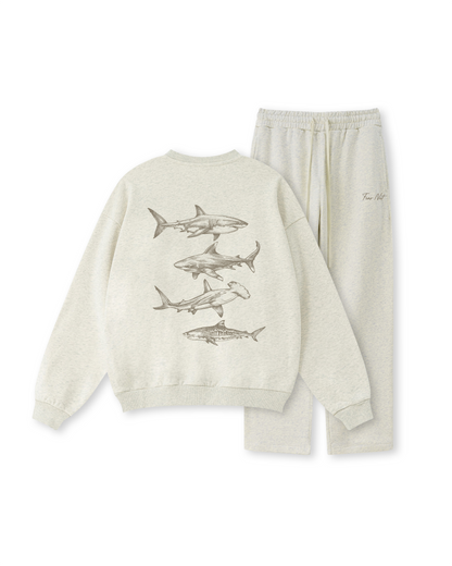 Sharks of the Deep Crewneck