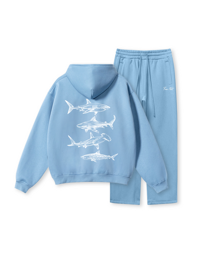 Sharks of the Deep Hoodie