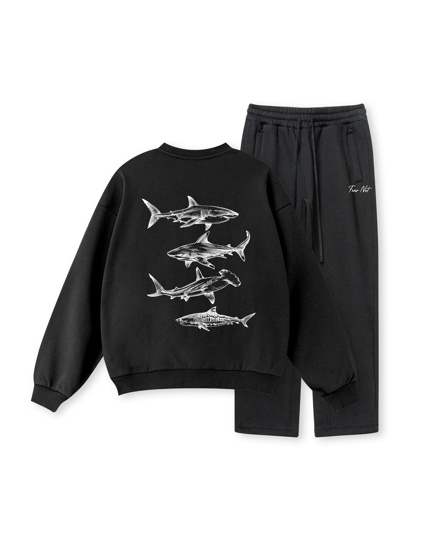 Sharks of the Deep Crewneck