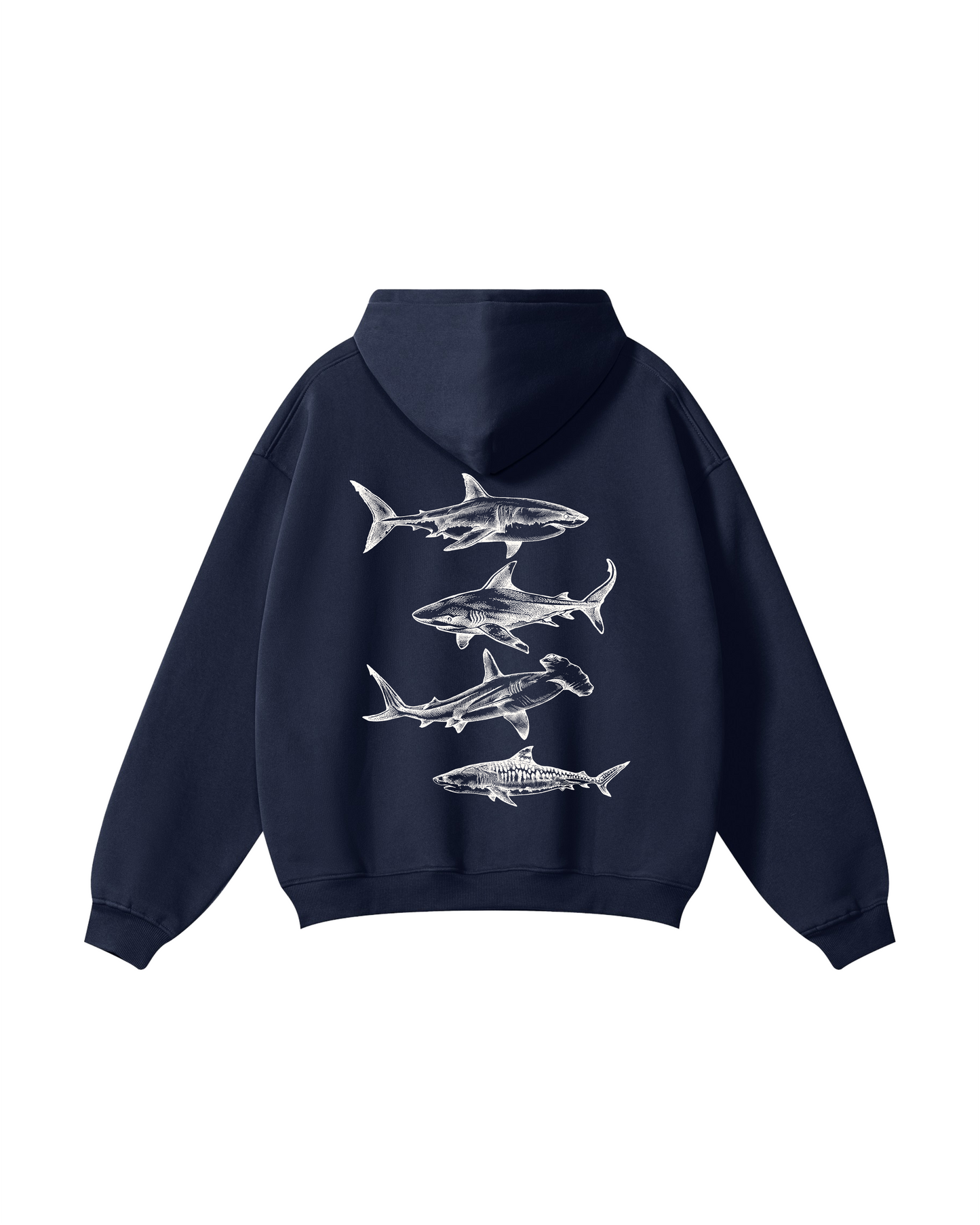 Sharks of the Deep Hoodie