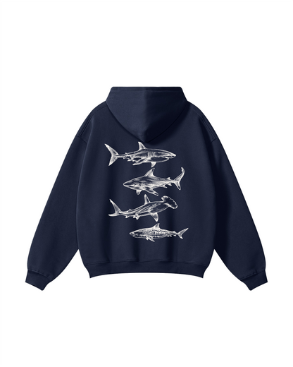 Sharks of the Deep Hoodie