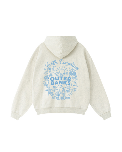 Outer Banks Coastal Hoodie