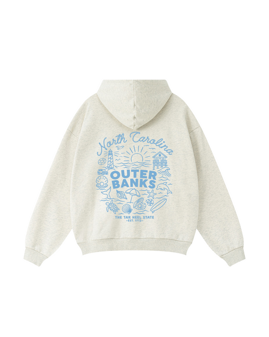 Outer Banks Coastal Hoodie