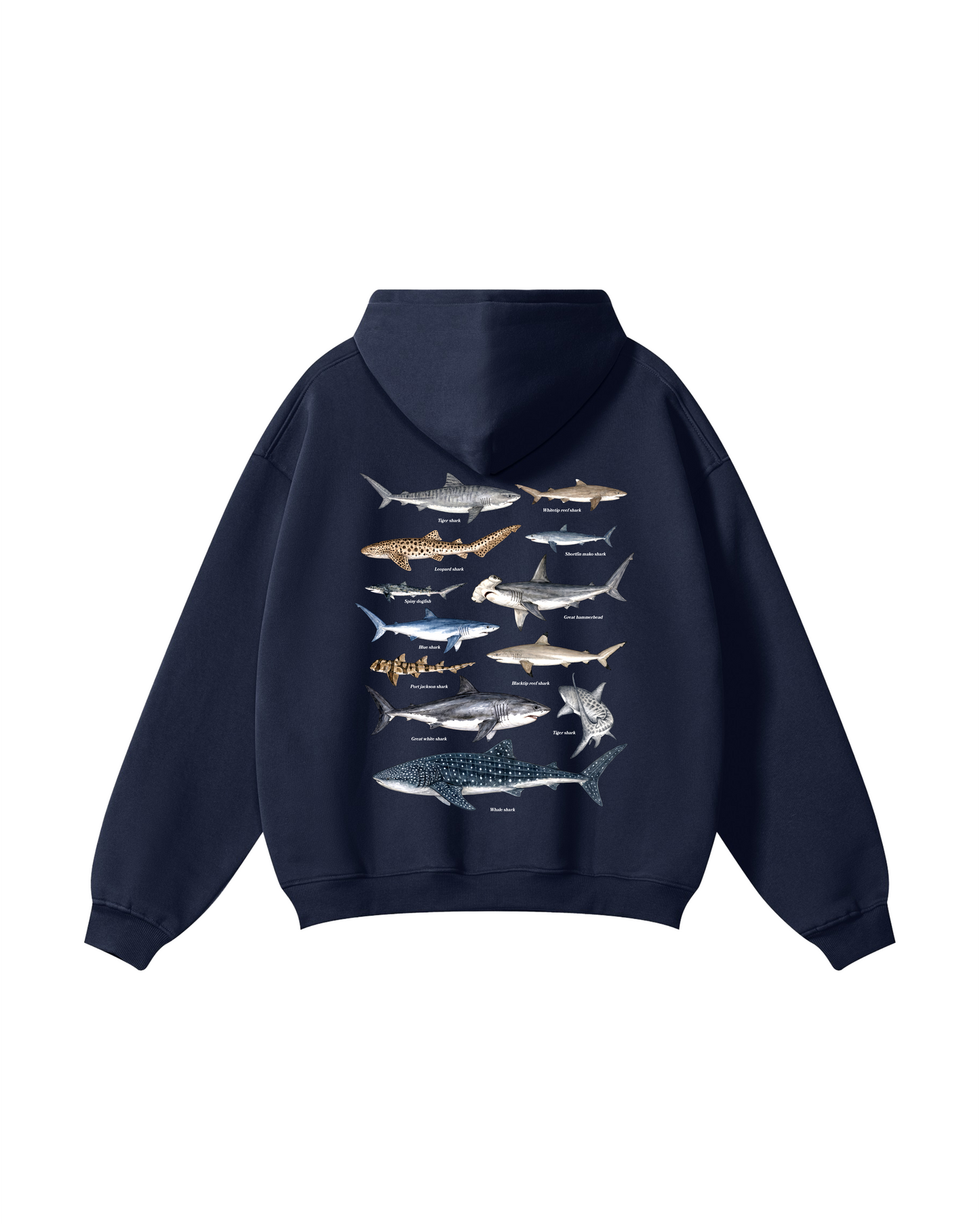 Sharks of the Deep Hoodie
