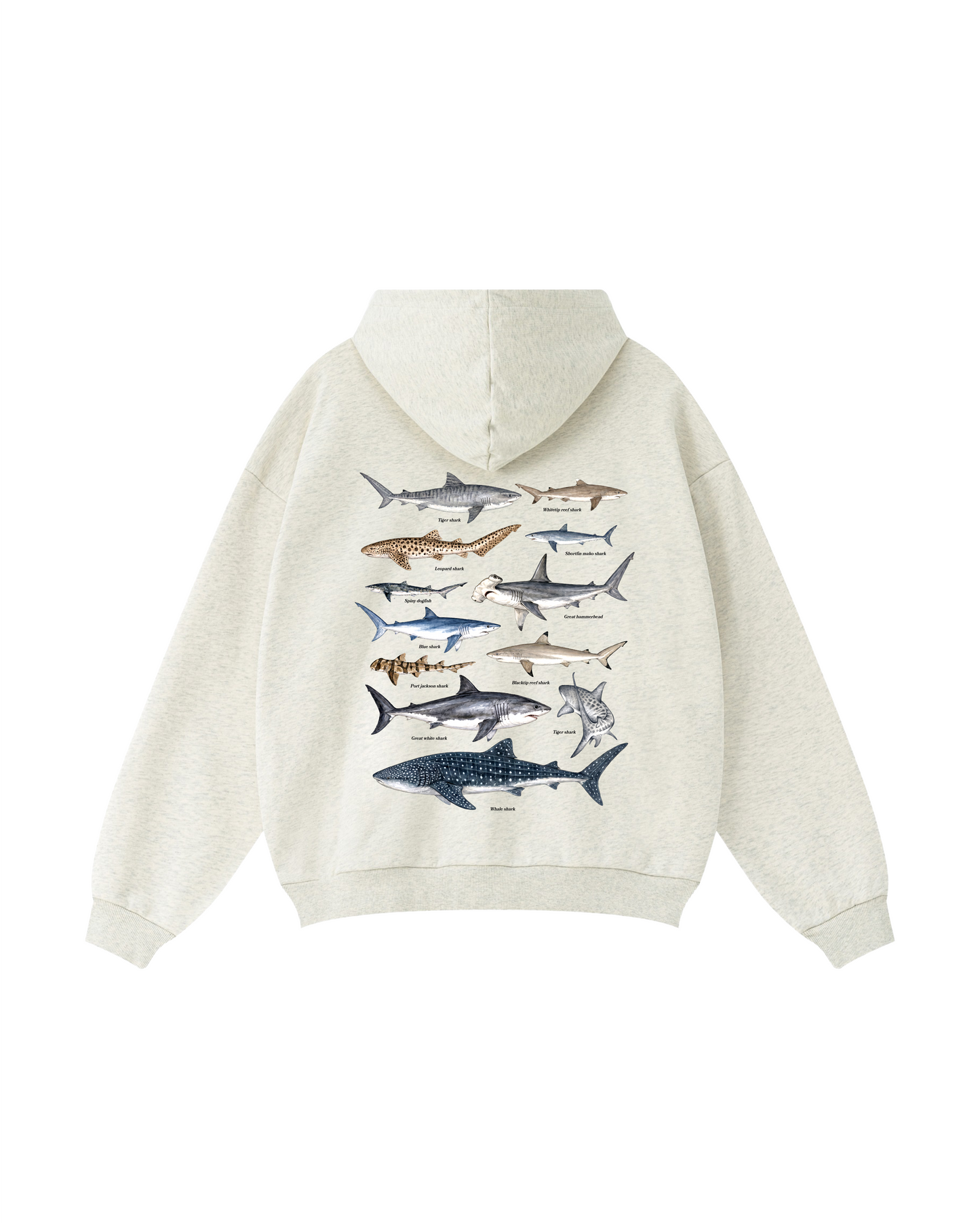 Sharks of the Deep Hoodie
