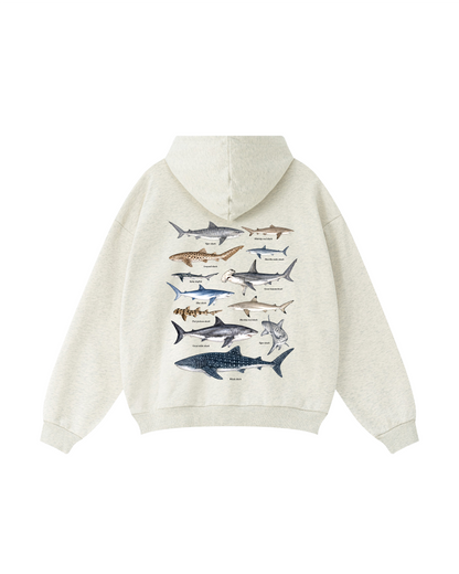 Sharks of the Deep Hoodie