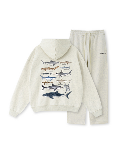 Sharks of the Deep Hoodie
