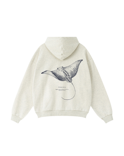Psalm 93:4 Stingray Hoodie