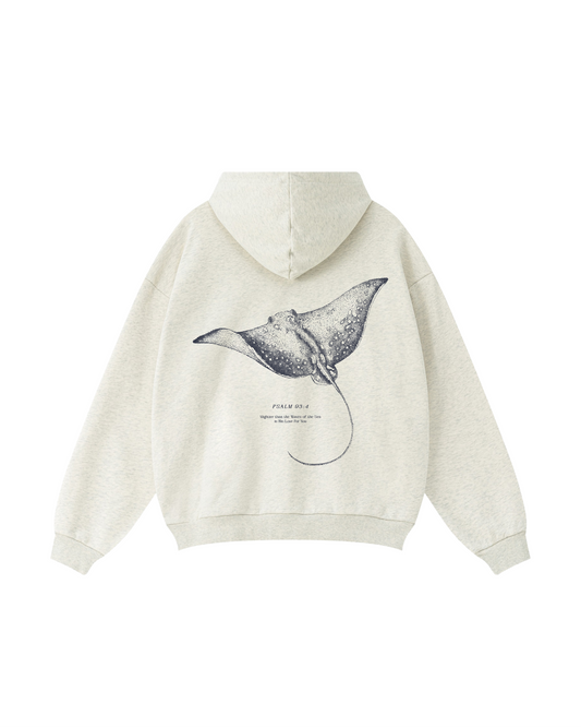 Psalm 93:4 Stingray Hoodie