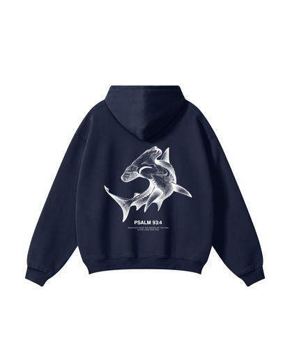 Psalm 93:4 Hammerhead Hoodie