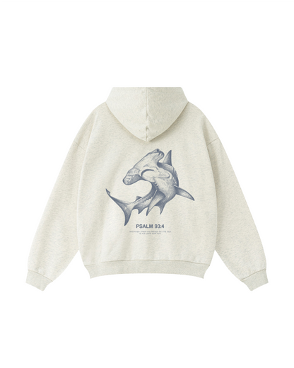 Psalm 93:4 Hammerhead Hoodie