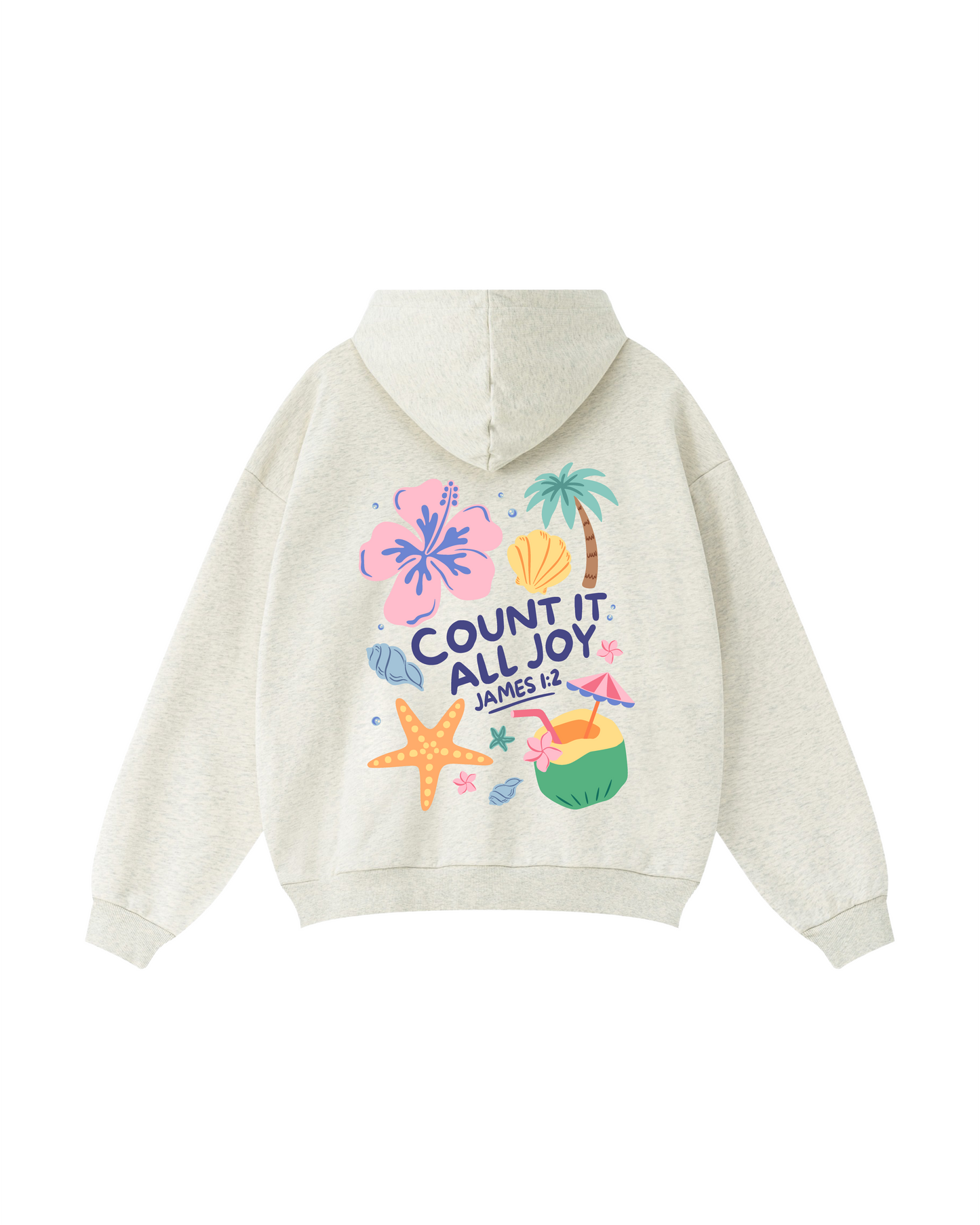Count It All Joy Beach Hoodie