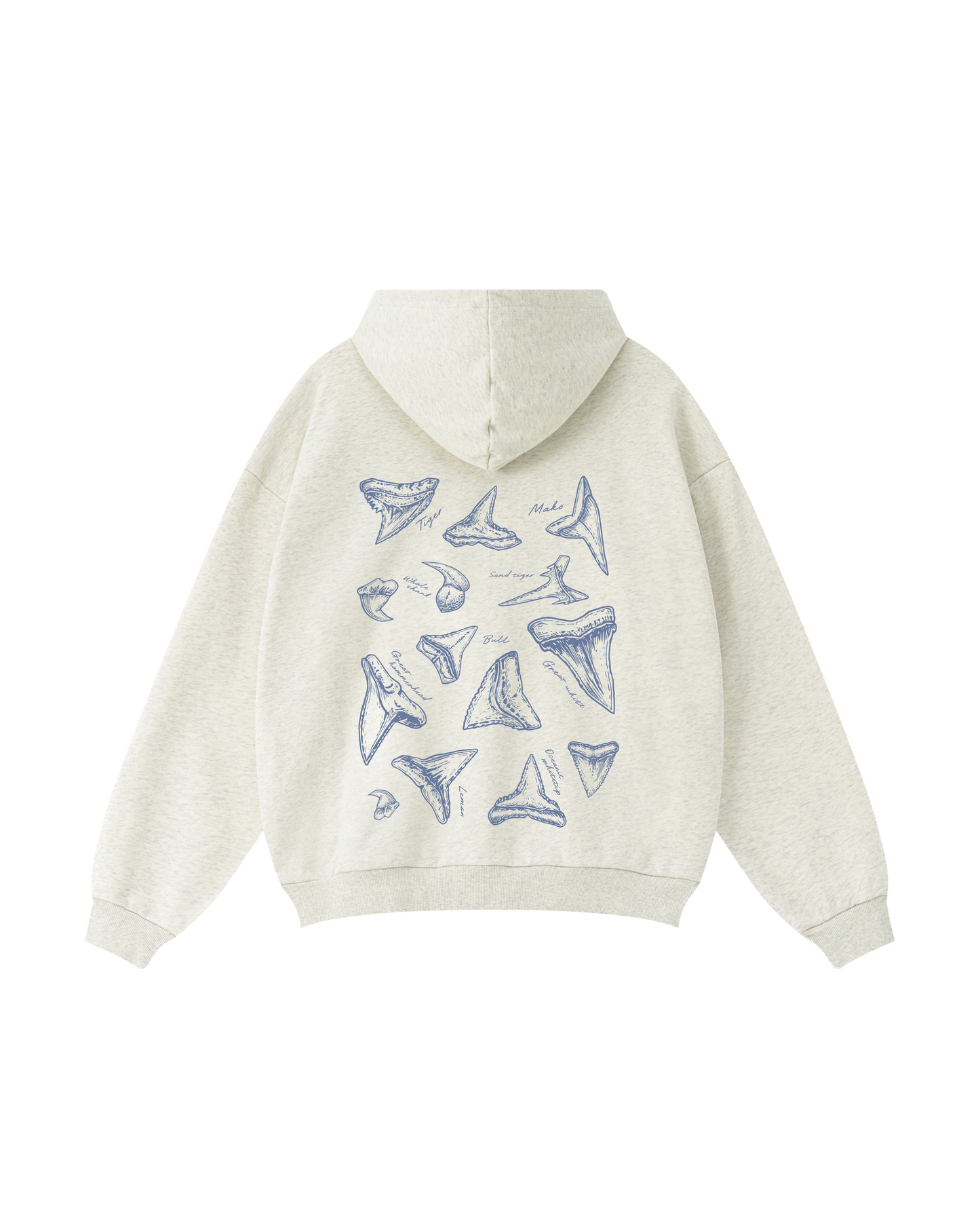 Shark Tooth Sketch Hoodie